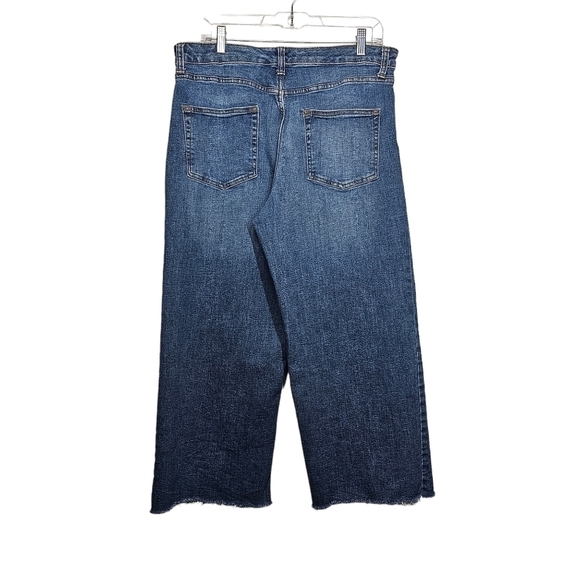 Daily Ritual Button Fly High Rise Flare - Picture 3 of 5